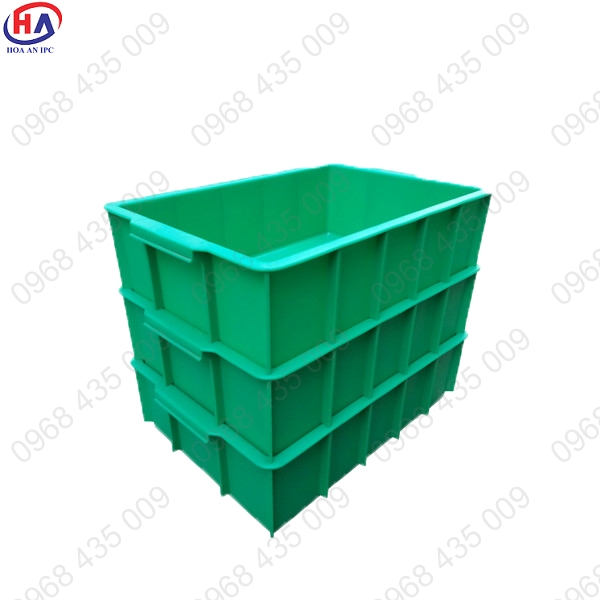 Thùng nhựa ym003 chồng lên nhau