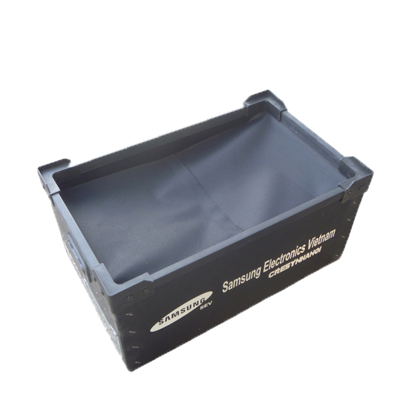 Thùng nhựa danpla nắp vải